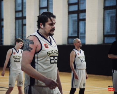 Давидов під час баскетбольного матчу. Листопад 2025 року. Фото з російських соцмереж. 